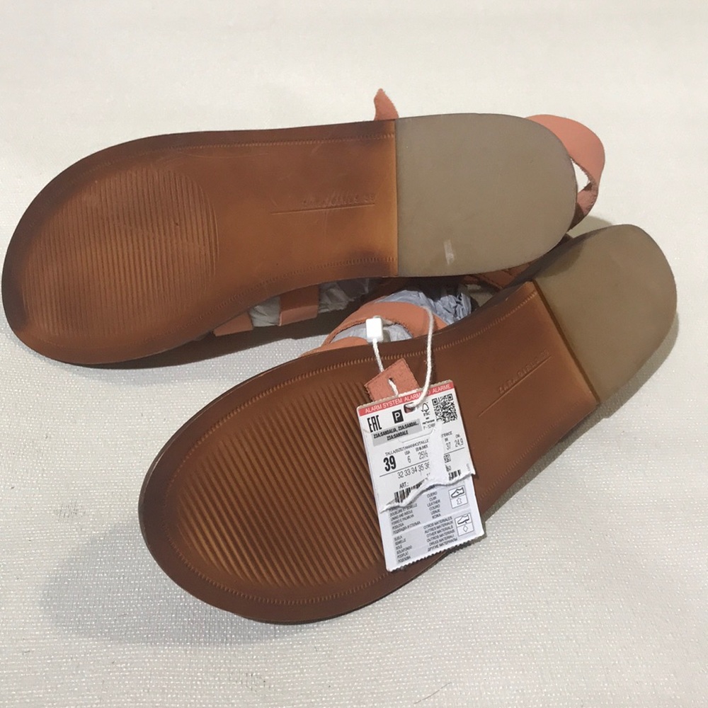 🔴SOLD 🆕REAL LEATHER SANDALS - Picture 3 of 5